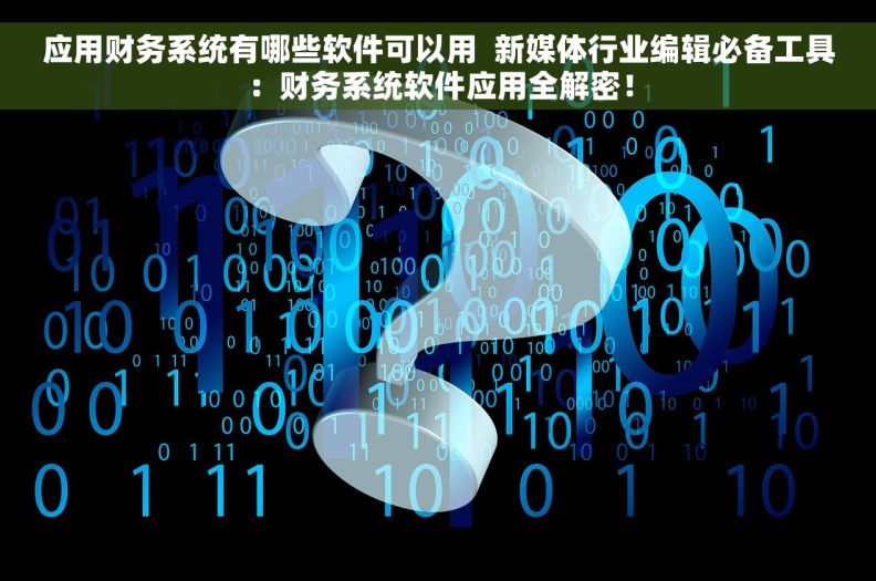 应用财务系统有哪些软件可以用  新媒体行业编辑必备工具：财务系统软件应用全解密！