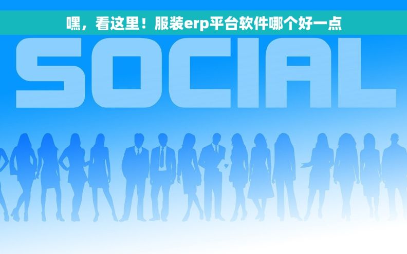 嘿，看这里！服装erp平台软件哪个好一点