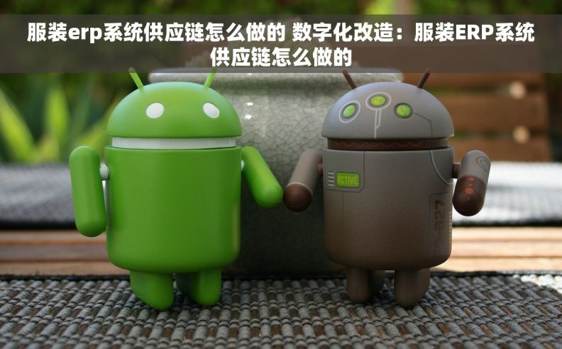 服装erp系统供应链怎么做的 数字化改造：服装ERP系统供应链怎么做的