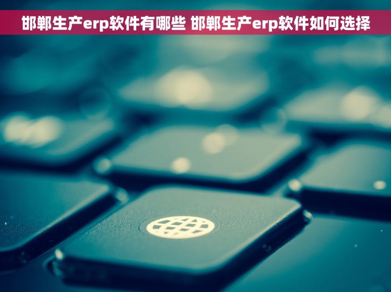 邯郸生产erp软件有哪些 邯郸生产erp软件如何选择