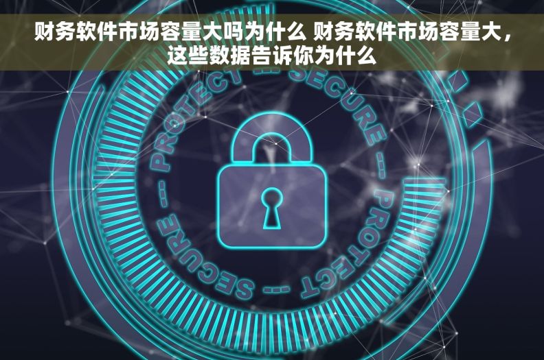 财务软件市场容量大吗为什么 财务软件市场容量大，这些数据告诉你为什么