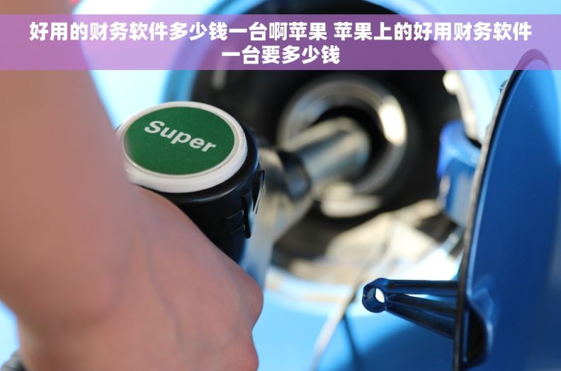 好用的财务软件多少钱一台啊苹果 苹果上的好用财务软件一台要多少钱