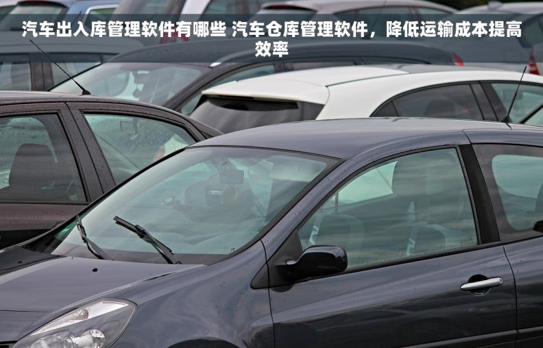汽车出入库管理软件有哪些 汽车仓库管理软件，降低运输成本提高效率