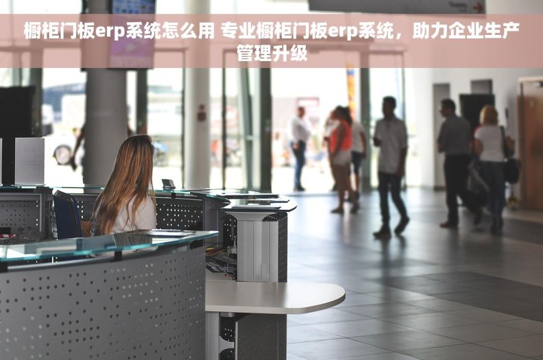 橱柜门板erp系统怎么用 专业橱柜门板erp系统，助力企业生产管理升级