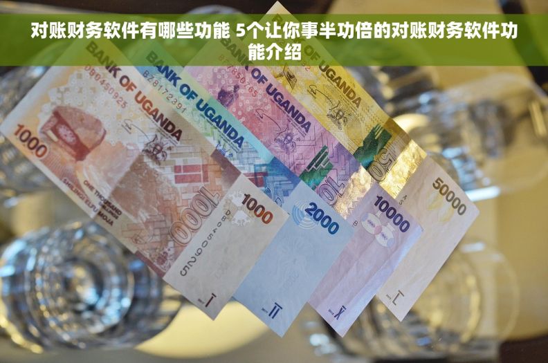 对账财务软件有哪些功能 5个让你事半功倍的对账财务软件功能介绍