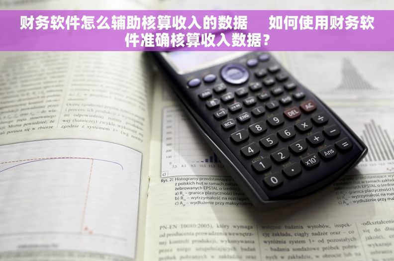 财务软件怎么辅助核算收入的数据     如何使用财务软件准确核算收入数据？