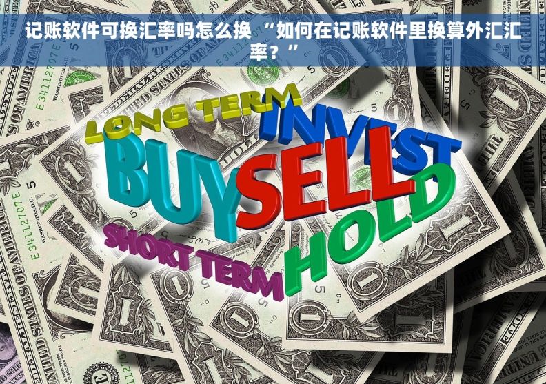 记账软件可换汇率吗怎么换 “如何在记账软件里换算外汇汇率？”