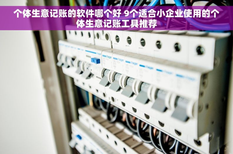 个体生意记账的软件哪个好 9个适合小企业使用的个体生意记账工具推荐