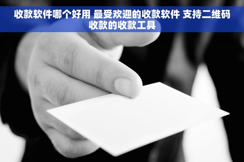 收款软件哪个好用 最受欢迎的收款软件 支持二维码收款的收款工具