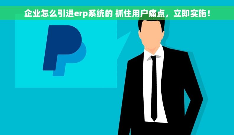 企业怎么引进erp系统的 抓住用户痛点,立即实施! 企业怎么引进erp系统的 抓住用户痛点,立即实施!