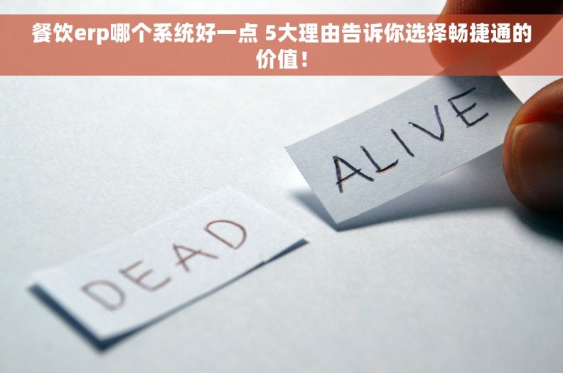 餐饮erp哪个系统好一点 5大理由告诉你选择畅捷通的价值！