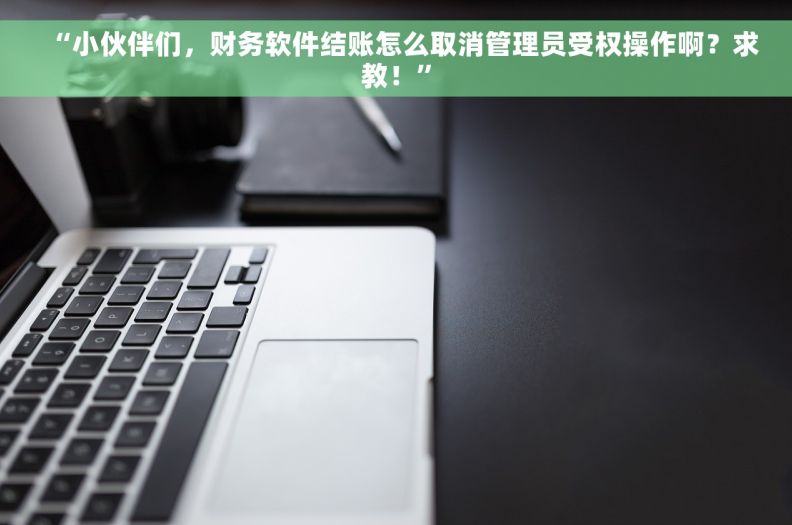 “小伙伴们，财务软件结账怎么取消管理员受权操作啊？求教！”