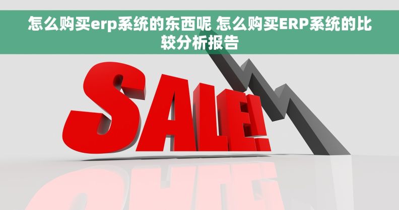 怎么购买erp系统的东西呢 怎么购买ERP系统的比较分析报告