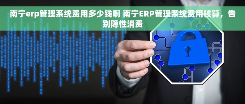 南宁erp管理系统费用多少钱啊 南宁ERP管理系统费用核算，告别隐性消费