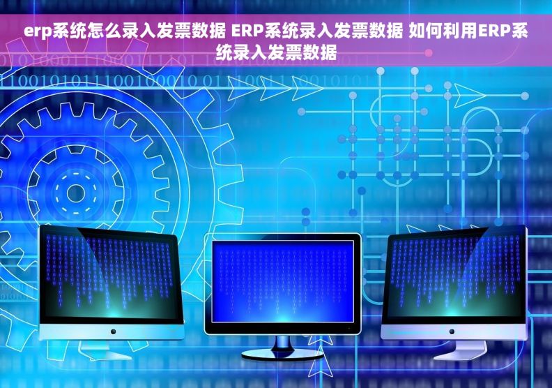 erp系统怎么录入发票数据 ERP系统录入发票数据 如何利用ERP系统录入发票数据