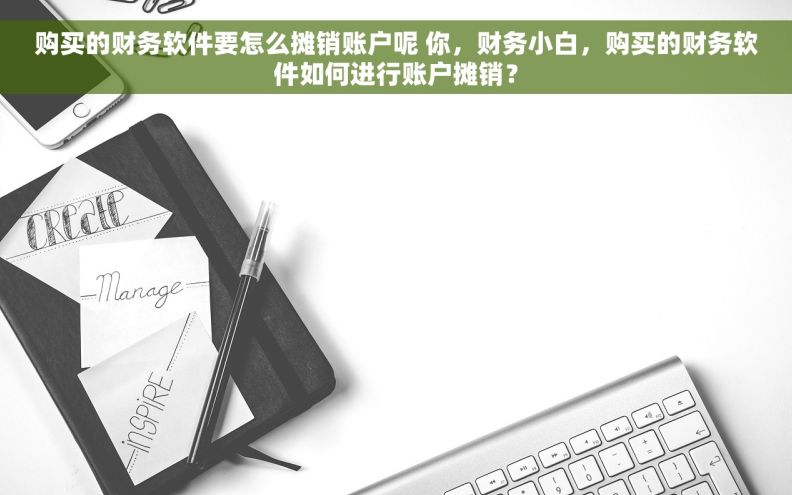 购买的财务软件要怎么摊销账户呢 你，财务小白，购买的财务软件如何进行账户摊销？