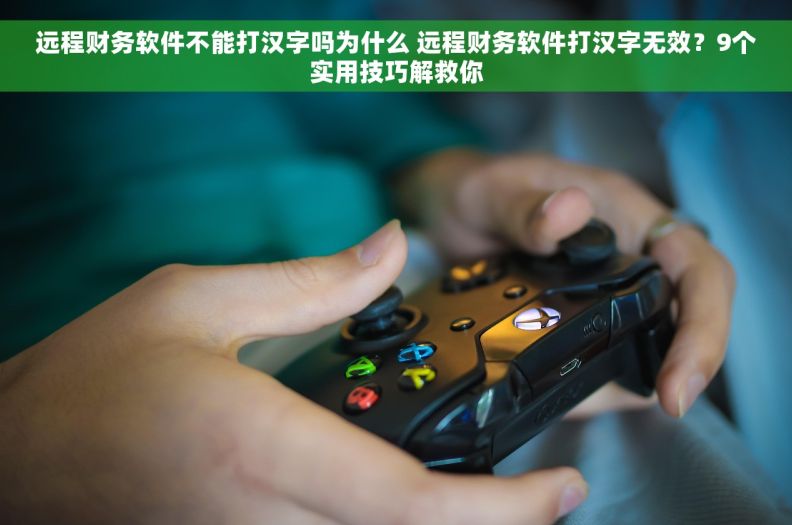 远程财务软件不能打汉字吗为什么 远程财务软件打汉字无效？9个实用技巧解救你