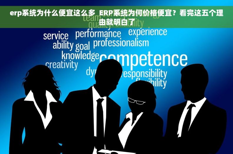 erp系统为什么便宜这么多  ERP系统为何价格便宜？看完这五个理由就明白了