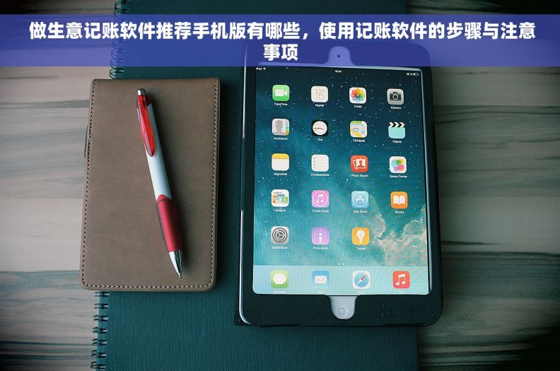 做生意记账软件推荐手机版有哪些，使用记账软件的步骤与注意事项