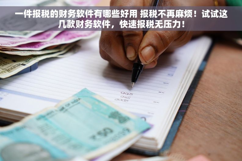 一件报税的财务软件有哪些好用 报税不再麻烦！试试这几款财务软件，快速报税无压力！
