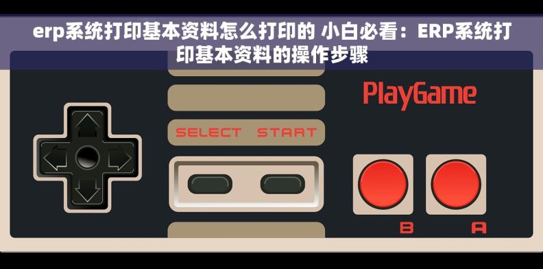 erp系统打印基本资料怎么打印的 小白必看：ERP系统打印基本资料的操作步骤