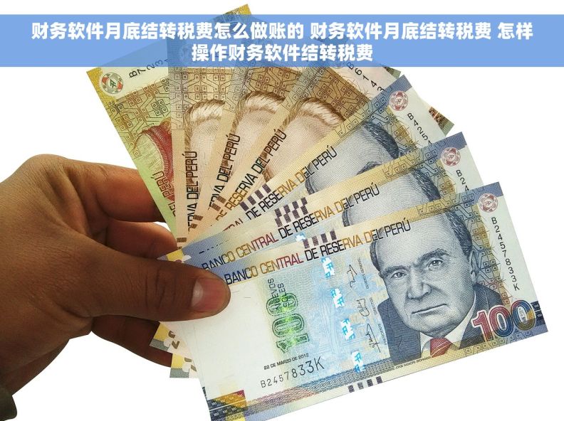 财务软件月底结转税费怎么做账的 财务软件月底结转税费 怎样操作财务软件结转税费