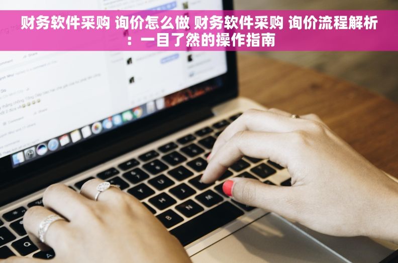 财务软件采购 询价怎么做 财务软件采购 询价流程解析：一目了然的操作指南