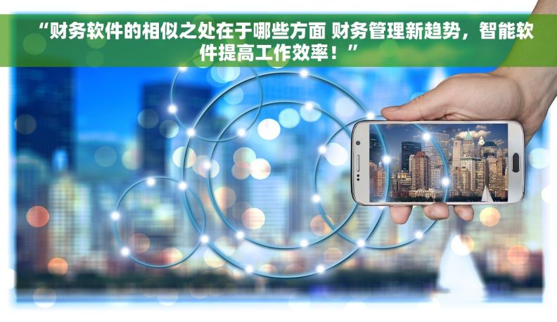 “财务软件的相似之处在于哪些方面 财务管理新趋势，智能软件提高工作效率！”