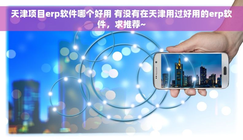 天津项目erp软件哪个好用 有没有在天津用过好用的erp软件，求推荐~