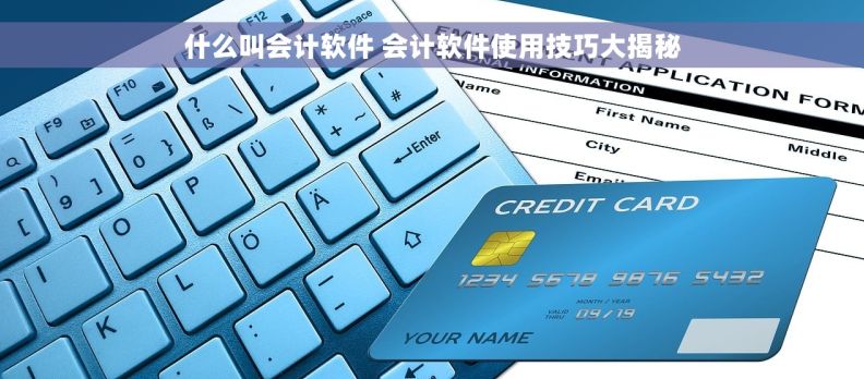 什么叫会计软件 会计软件使用技巧大揭秘