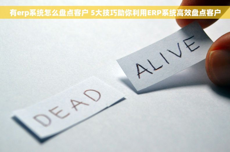 有erp系统怎么盘点客户 5大技巧助你利用ERP系统高效盘点客户