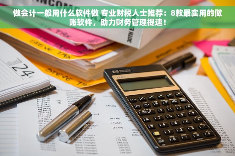 做会计一般用什么软件做 专业财税人士推荐：8款最实用的做账软件，助力财务管理提速！