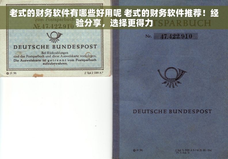 老式的财务软件有哪些好用呢 老式的财务软件推荐！经验分享，选择更得力