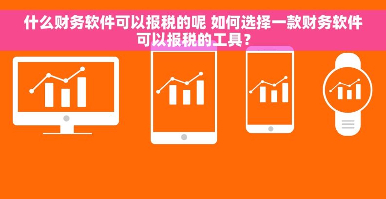 什么财务软件可以报税的呢 如何选择一款财务软件可以报税的工具？
