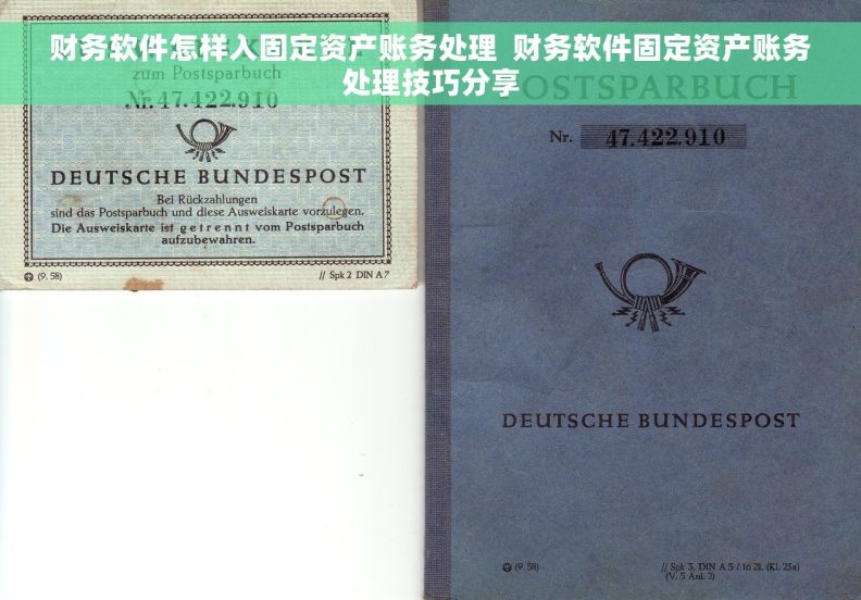 财务软件怎样入固定资产账务处理  财务软件固定资产账务处理技巧分享