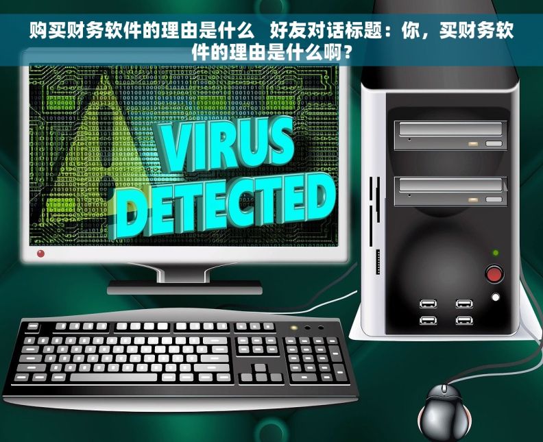 购买财务软件的理由是什么   好友对话标题：你，买财务软件的理由是什么啊？