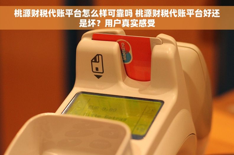 桃源财税代账平台怎么样可靠吗 桃源财税代账平台好还是坏？用户真实感受