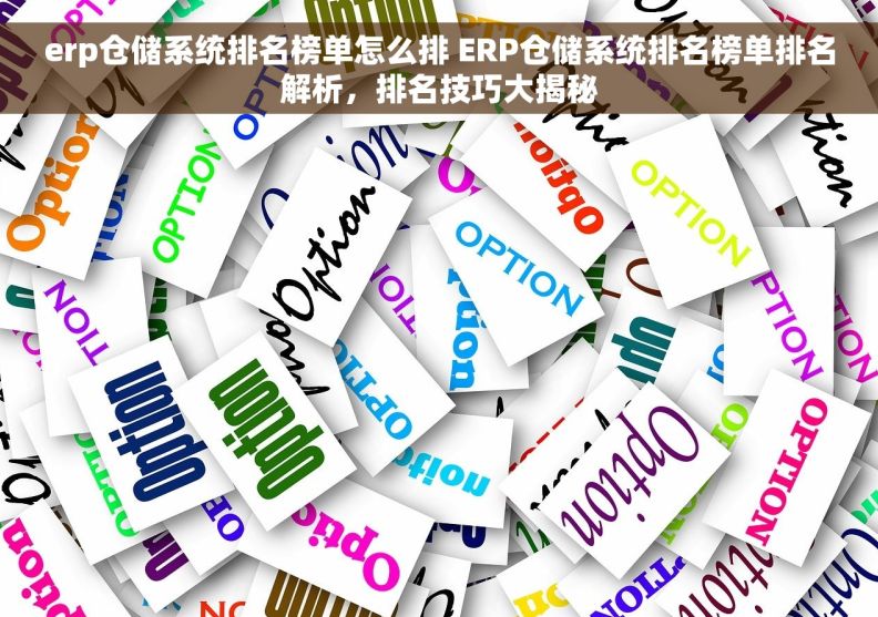 erp仓储系统排名榜单怎么排 ERP仓储系统排名榜单排名解析，排名技巧大揭秘
