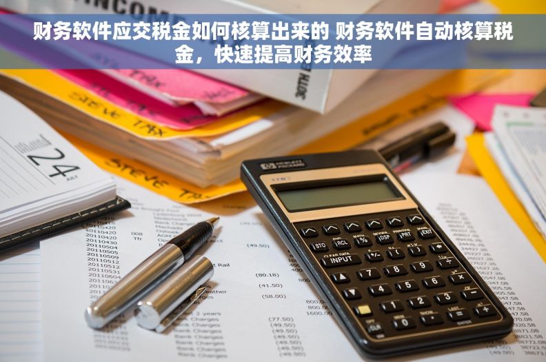 财务软件应交税金如何核算出来的 财务软件自动核算税金，快速提高财务效率