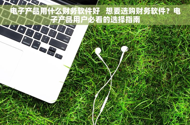 电子产品用什么财务软件好   想要选购财务软件？电子产品用户必看的选择指南