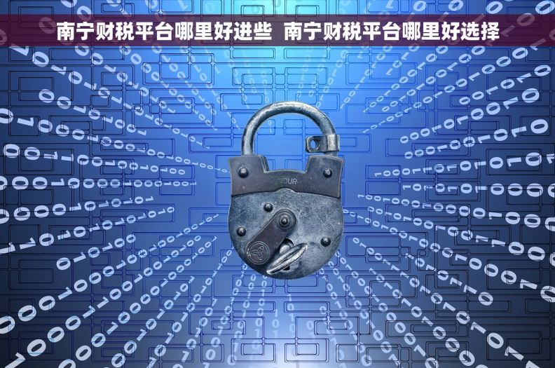 南宁财税平台哪里好进些  南宁财税平台哪里好选择