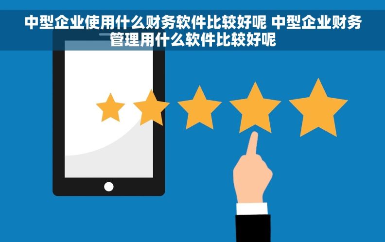 中型企业使用什么财务软件比较好呢 中型企业财务管理用什么软件比较好呢