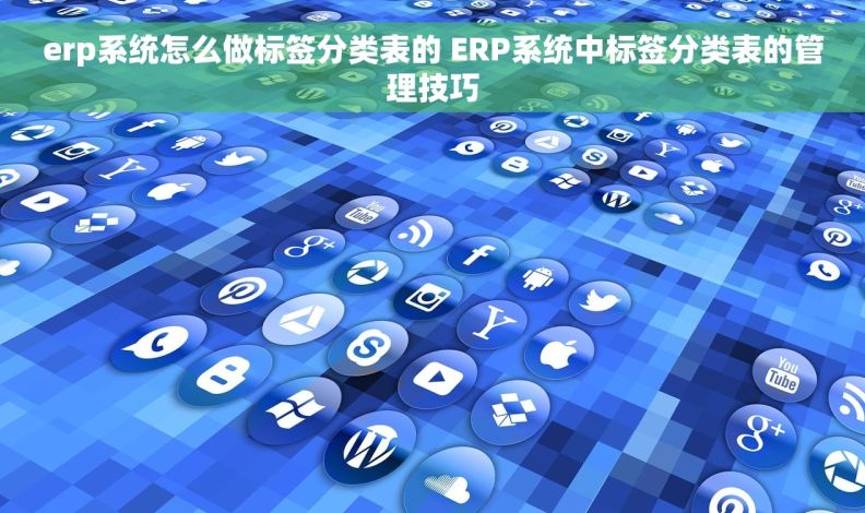 erp系统怎么做标签分类表的 ERP系统中标签分类表的管理技巧