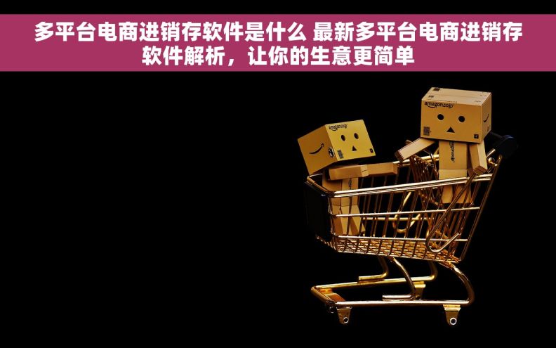 多平台电商进销存软件是什么 最新多平台电商进销存软件解析，让你的生意更简单