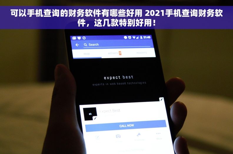 可以手机查询的财务软件有哪些好用 2021手机查询财务软件，这几款特别好用！
