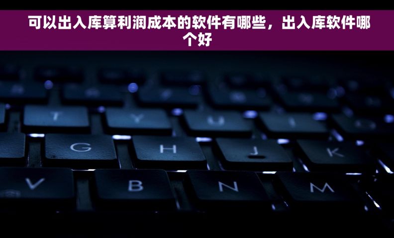  可以出入库算利润成本的软件有哪些，出入库软件哪个好