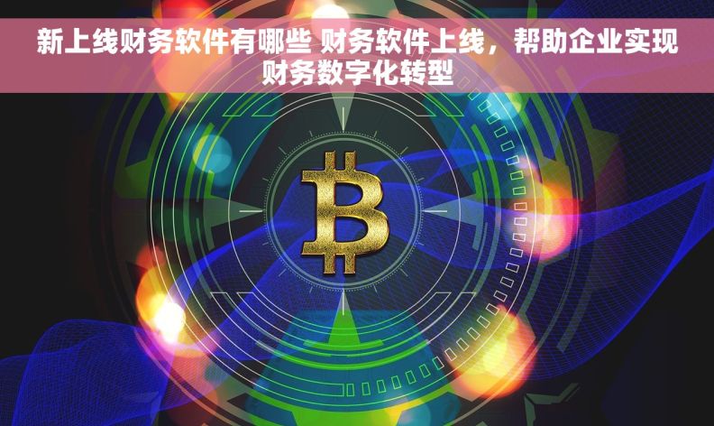 新上线财务软件有哪些 财务软件上线，帮助企业实现财务数字化转型