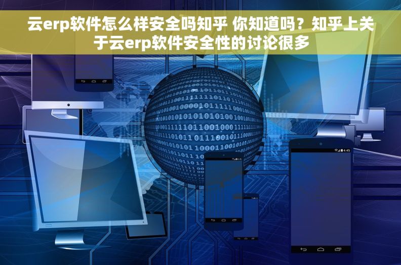 云erp软件怎么样安全吗知乎 你知道吗？知乎上关于云erp软件安全性的讨论很多