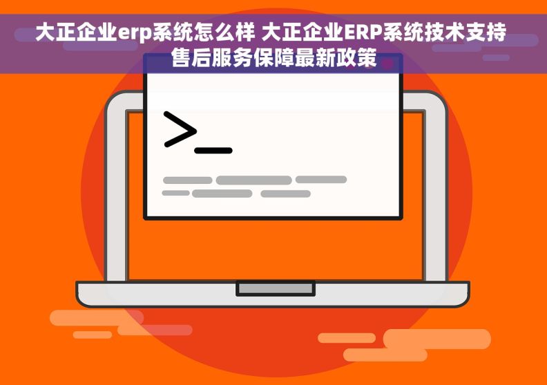 大正企业erp系统怎么样 大正企业ERP系统技术支持 售后服务保障最新政策