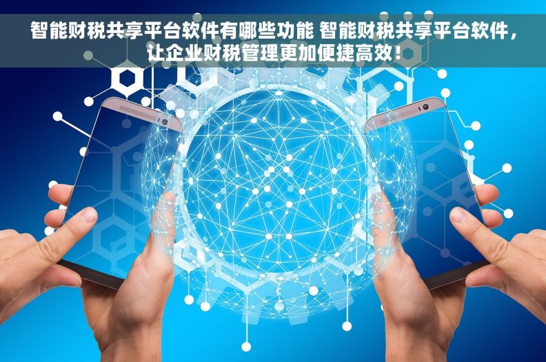 智能财税共享平台软件有哪些功能 		智能财税共享平台软件，让企业财税管理更加便捷高效！